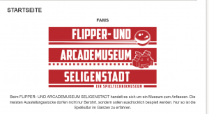 Flipper - und Arcademuseum Seligenstadt